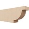 Ekena Millwork 4in. W x 8in. H x 20in. L Alpine Woodgrain TimberThane Rafter Tail, Primed Tan RFTUR04X08X20ALPRCPR - alternate 1